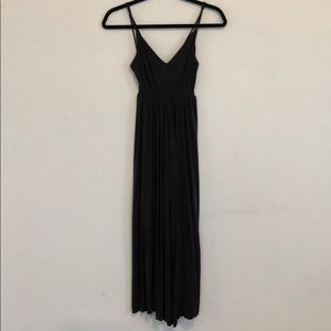 Silence + Noise Dark Grey Cross Jumpsuit